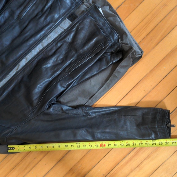 Danier Men's XL leather motorcycle jacket - Picture 13 of 14